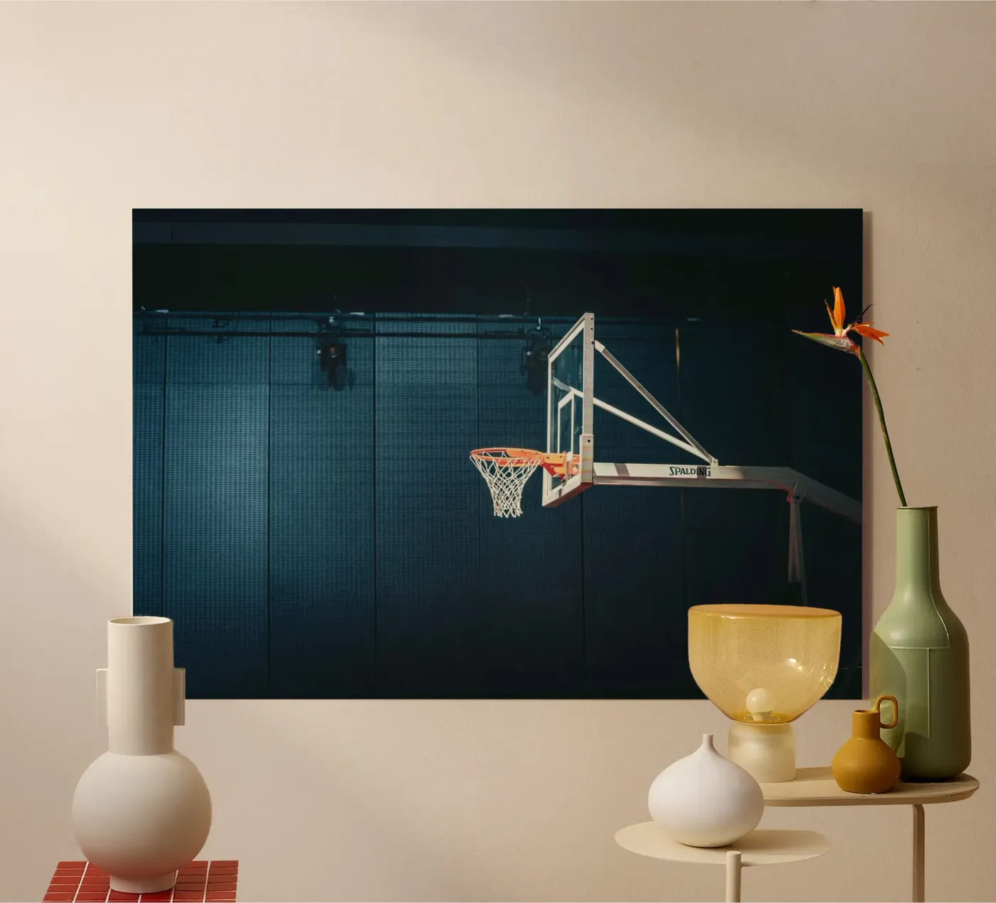 Basketballkorb acryl van Jonas Klein