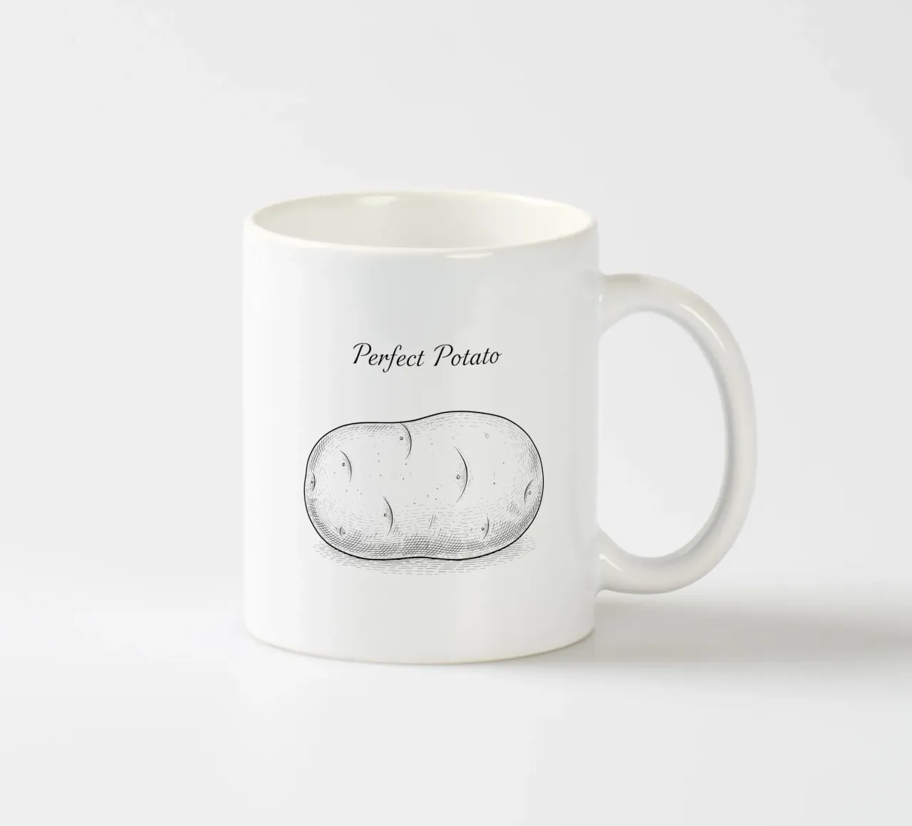 Perfect Potato: A Spud-tacular Masterpiece tazza in ceramica da FruityNoodly