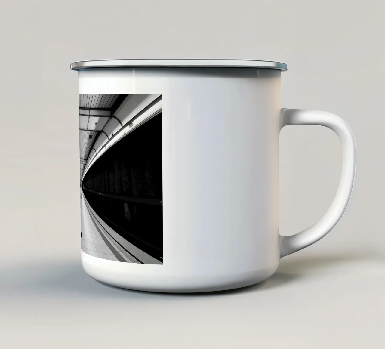 Underground tazza in smalto da Jonas Klein
