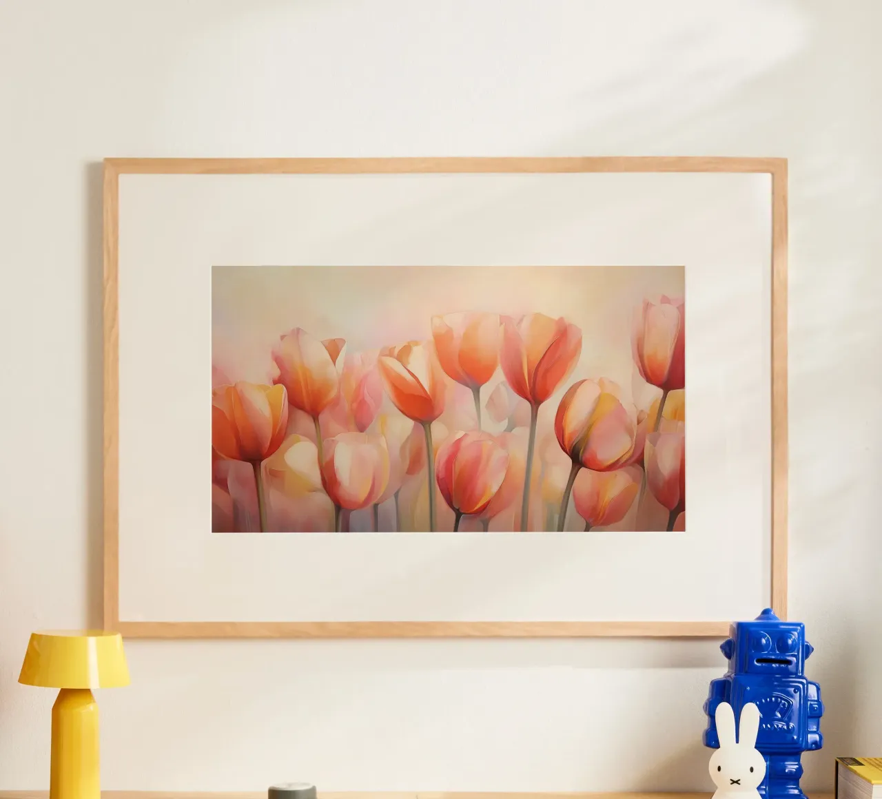 Labourer la tulipe poster de Imagine