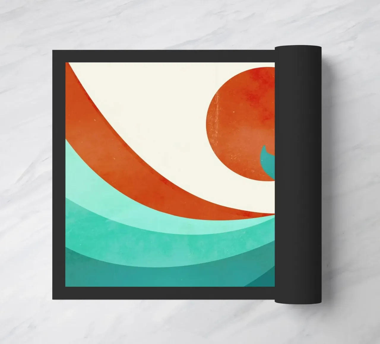 Wave Day doormat by Jay Fleck