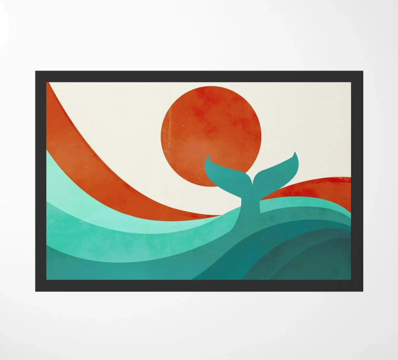 Wave Day doormat by Jay Fleck