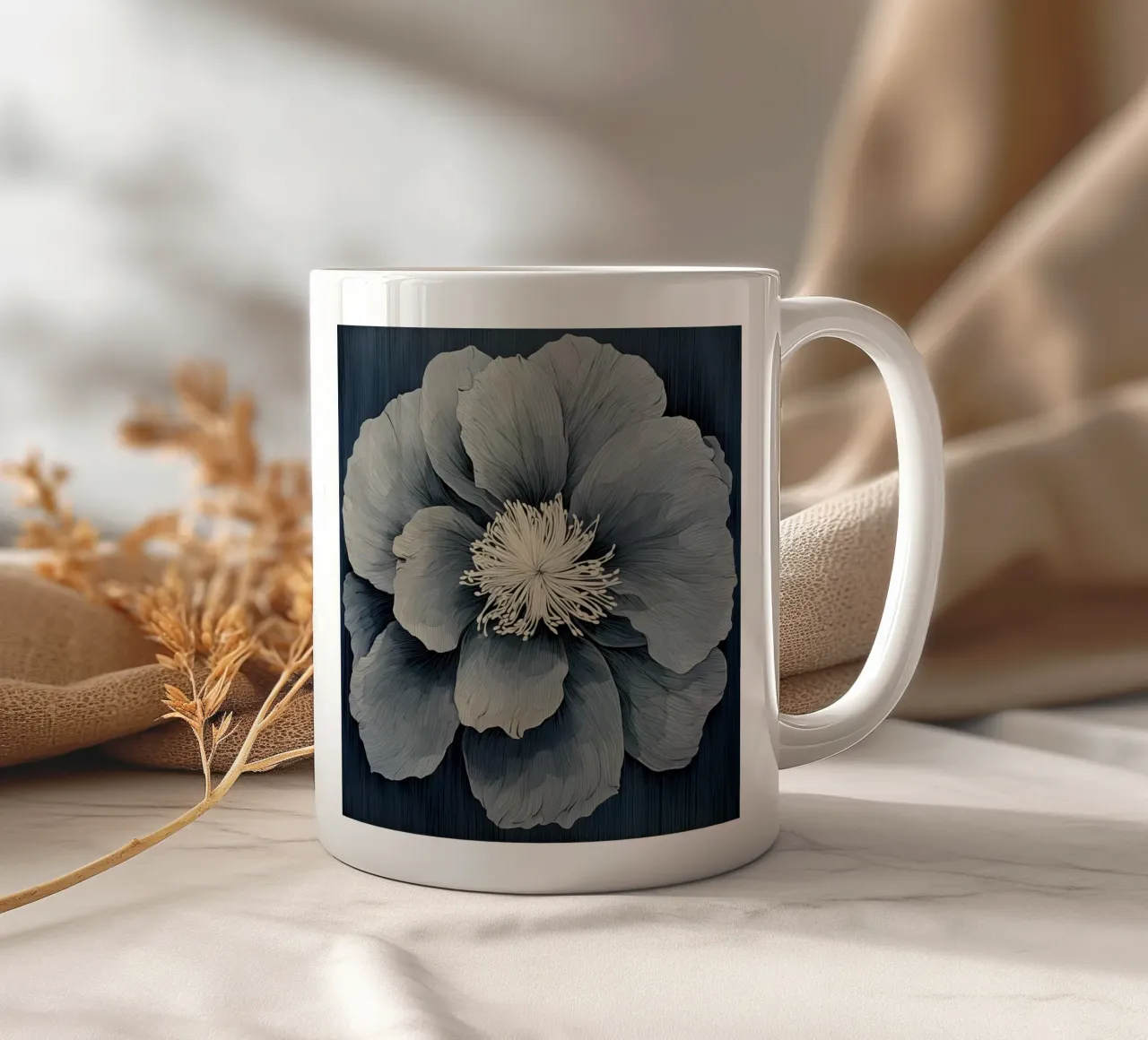 Papaver tazza in ceramica da Imagine