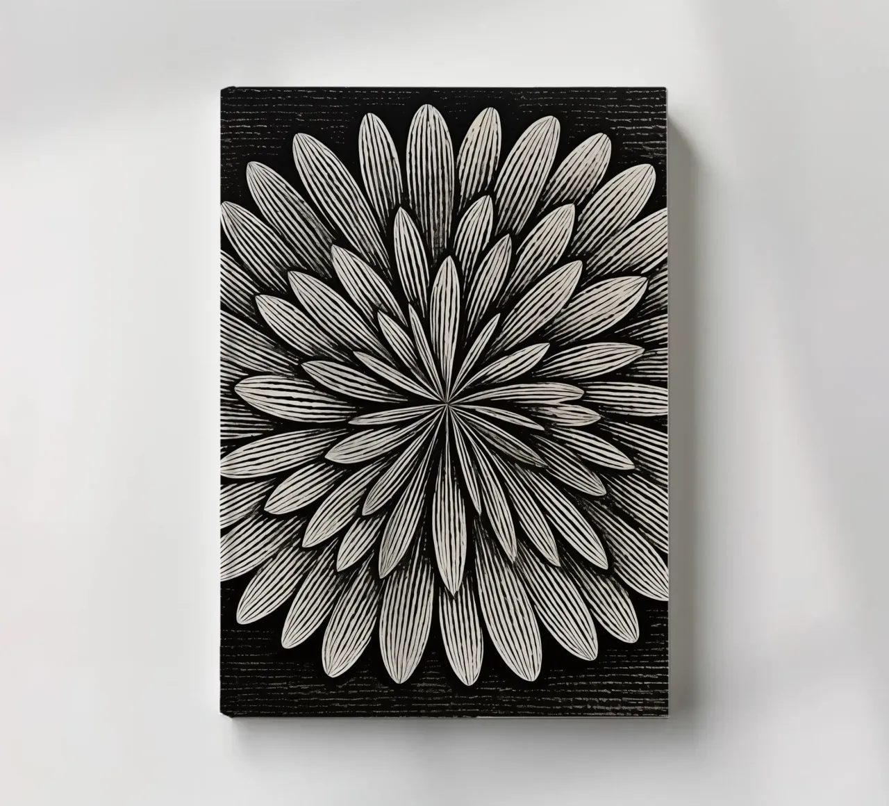 Fiore in bianco e nero diario da Imagine