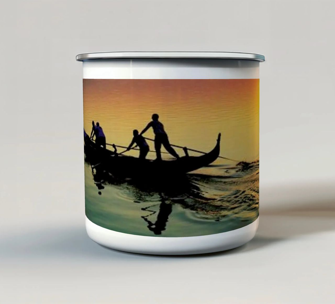 Venice Lagoon tazza in smalto da Angelo Cerantola