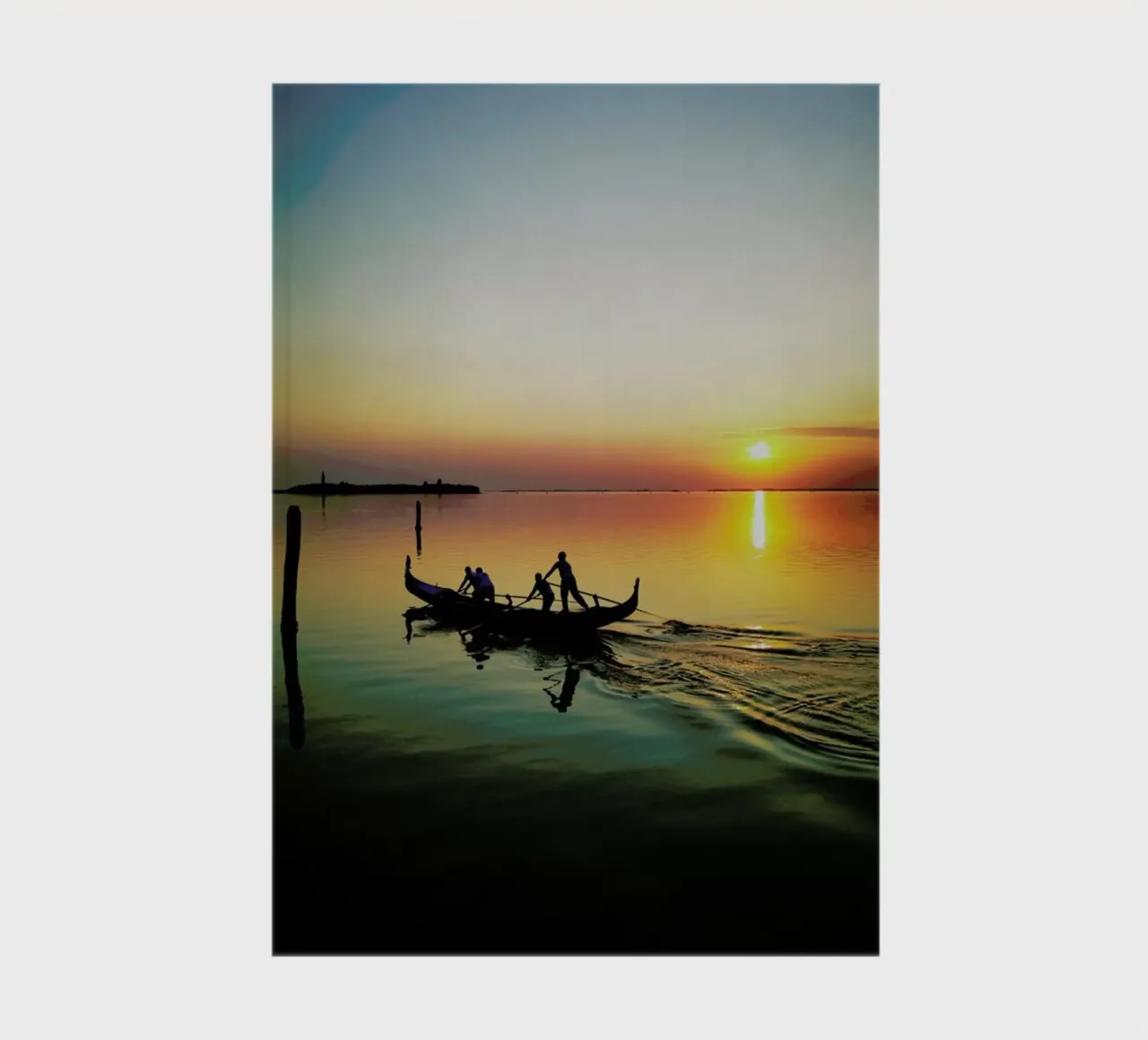 Venice Lagoon notebook by Angelo Cerantola