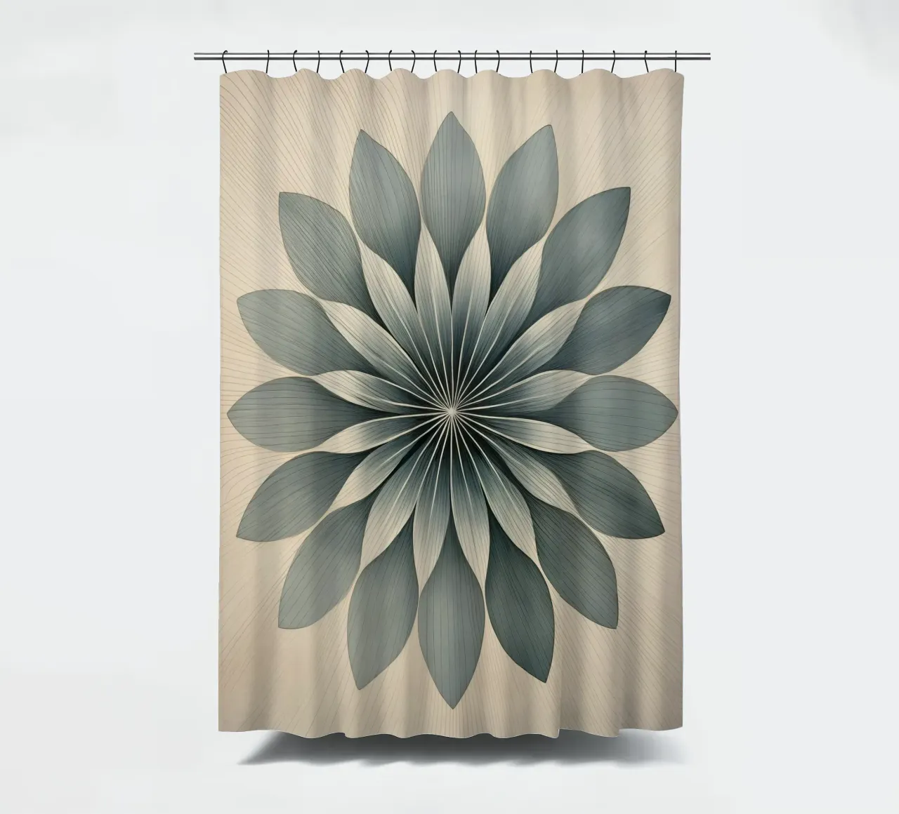 Flower shower curtain by Imagine