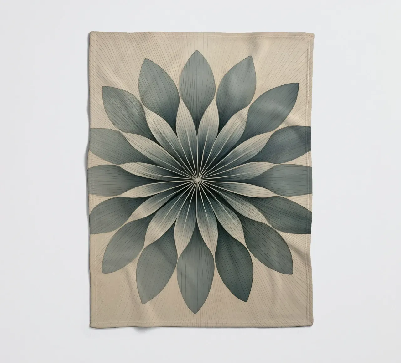 Fiore coperta in pile da Imagine