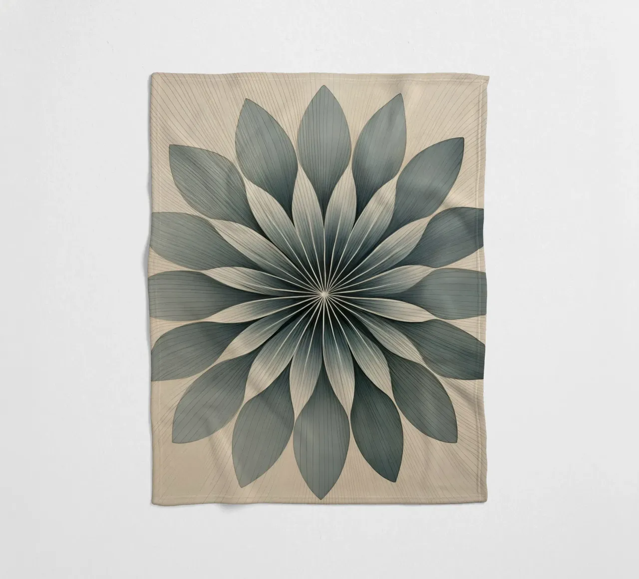 Fiore coperta in pile da Imagine