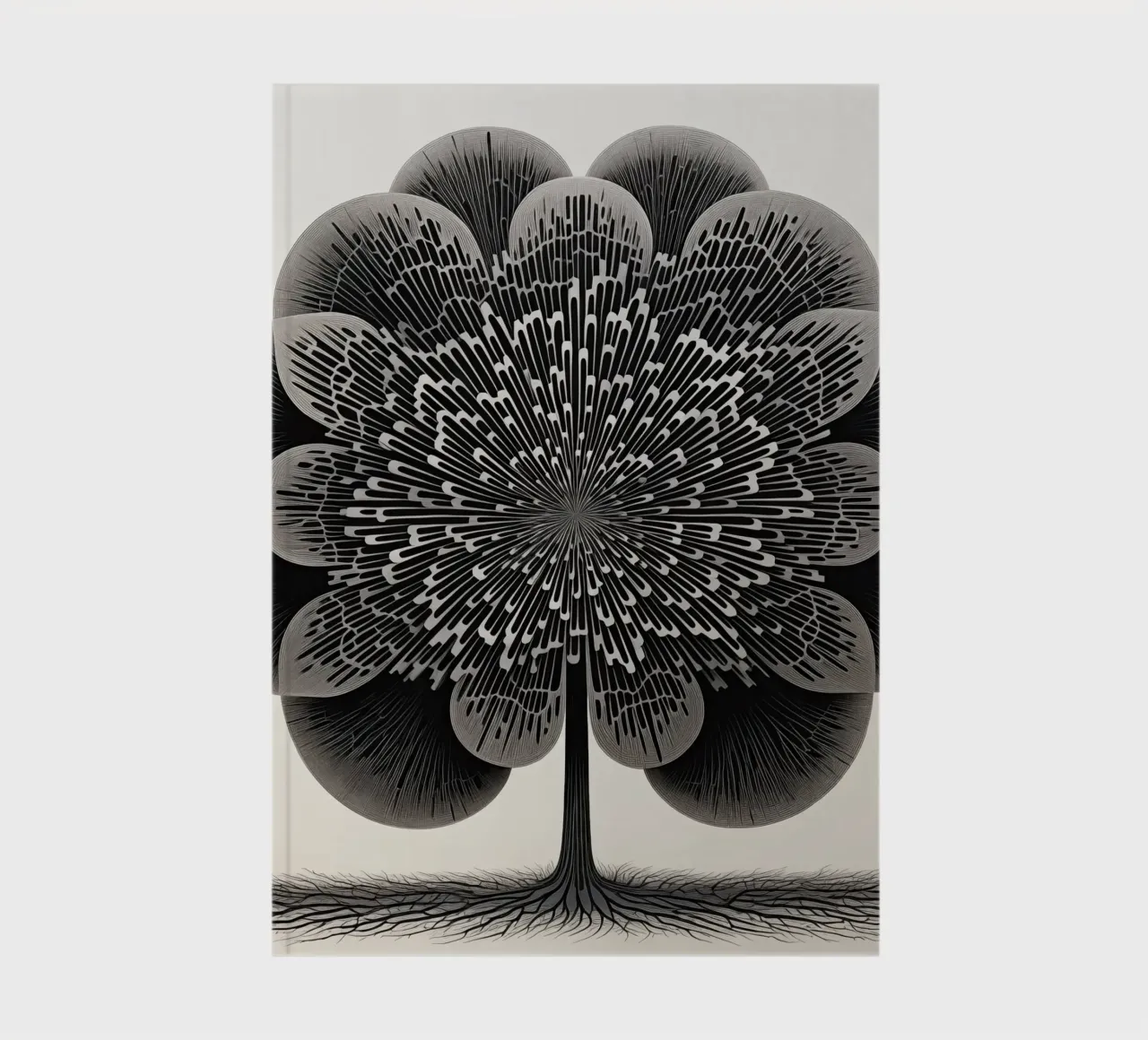 Abstract tree notebook by Imagine