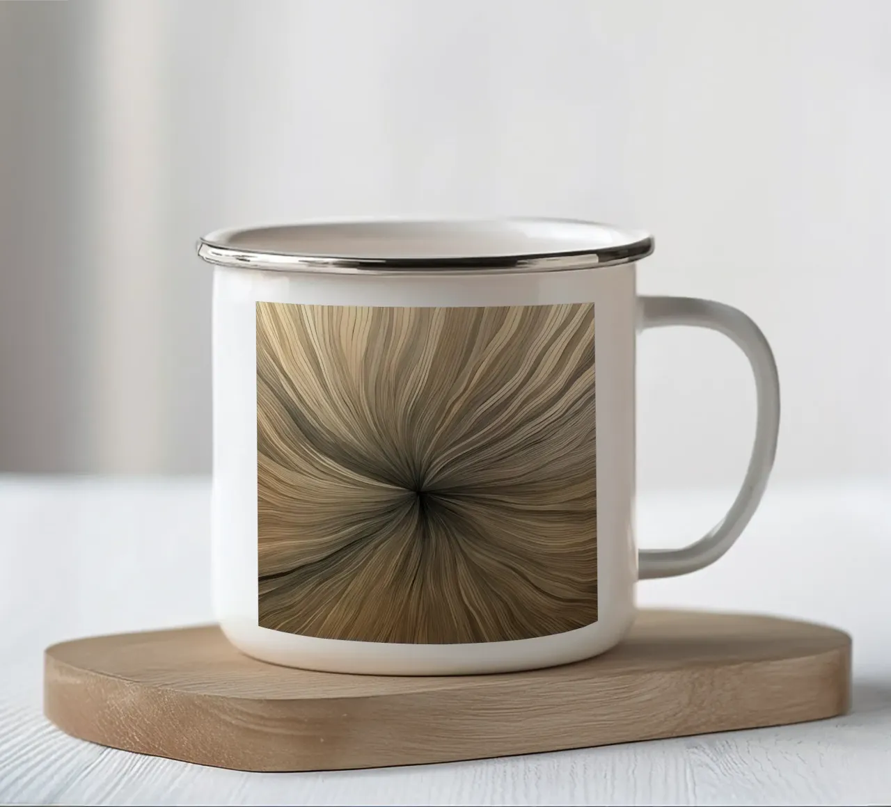 Organico tazza in smalto da Imagine