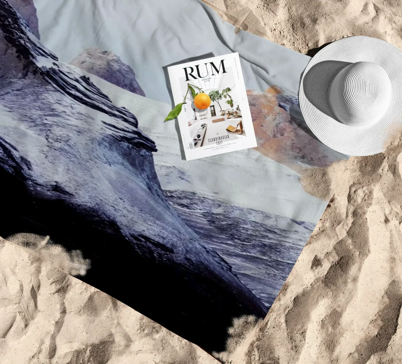 Pristine by @KevinZaouali beach towel by EyeEm Mobile GmbH