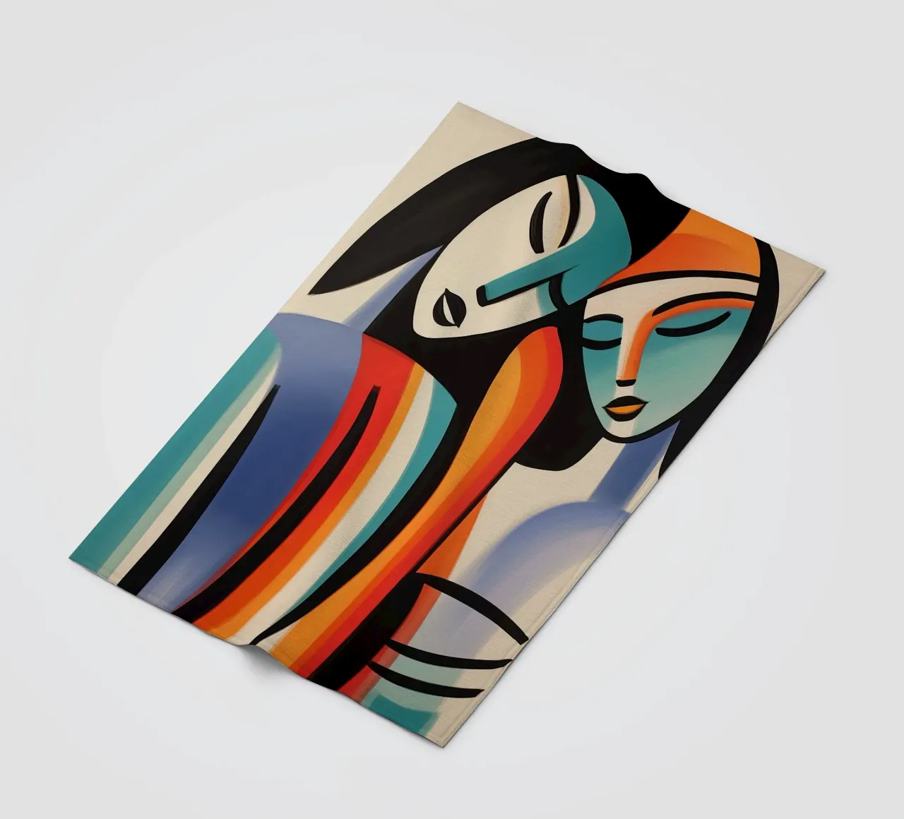 Mensas abstract fleece blanket by Imagine