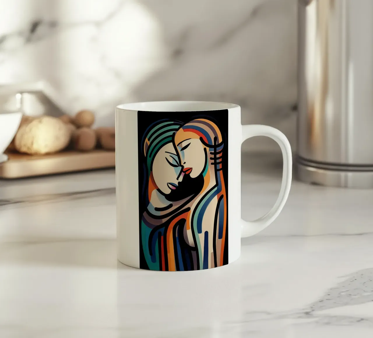 Semi tazza in ceramica da Imagine