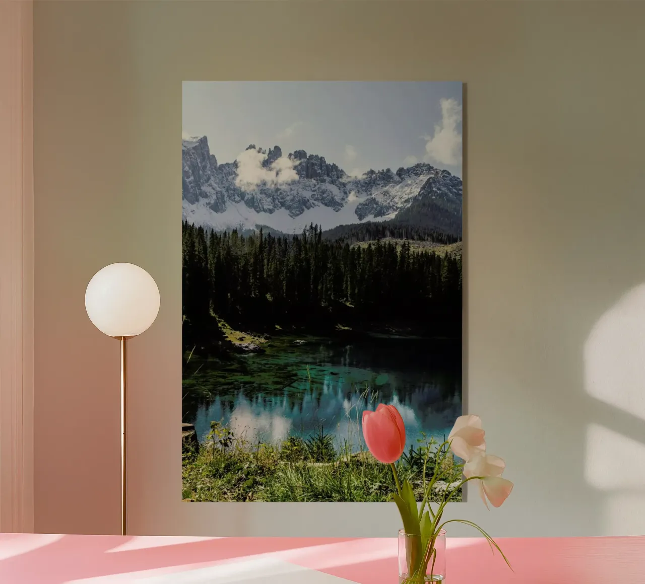 Karersee by Reisevergnügen acrylic glass by Reisevergnügen
