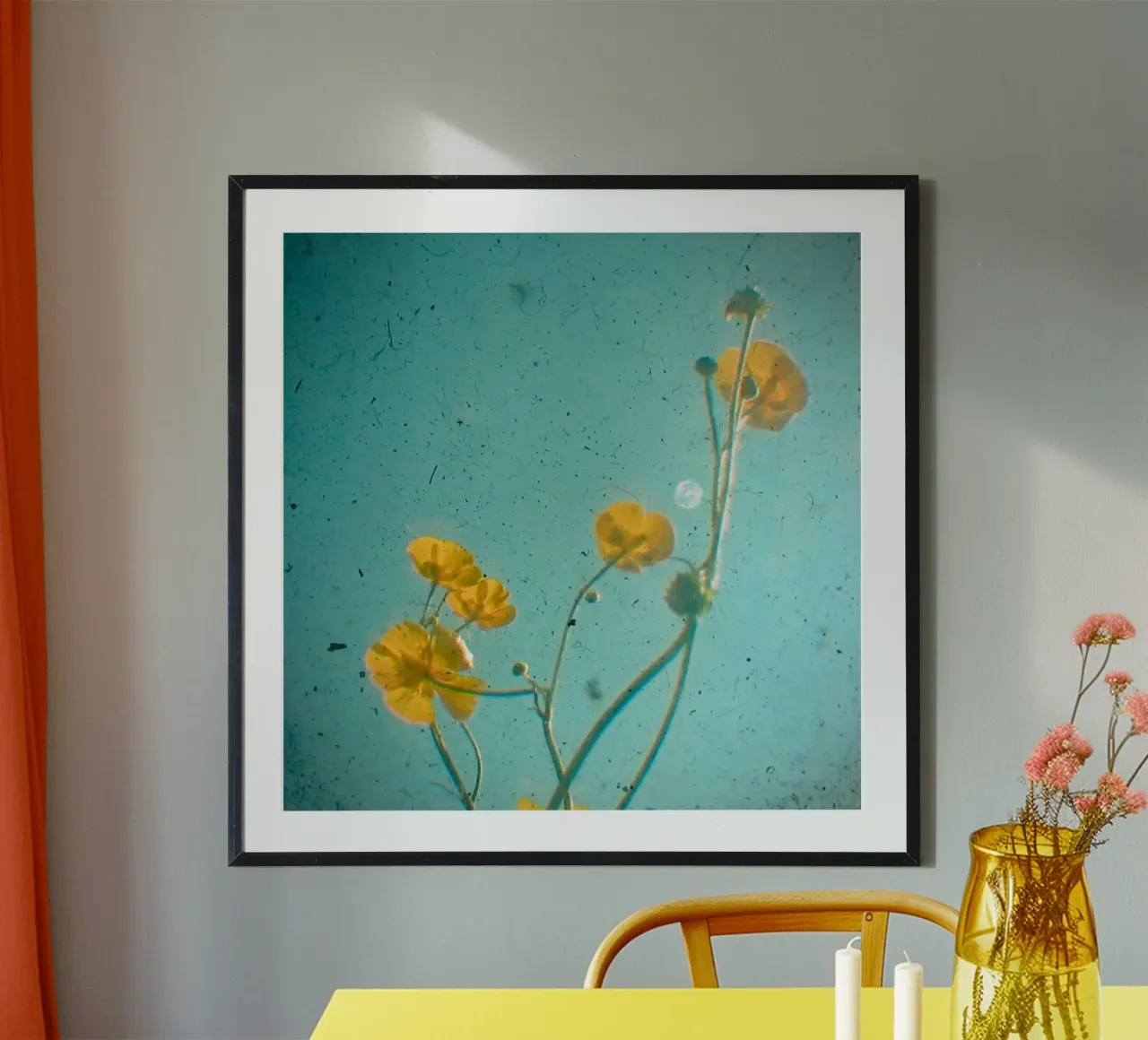 La felicità è poster con telaio in alluminio da Cassia Beck Photography
