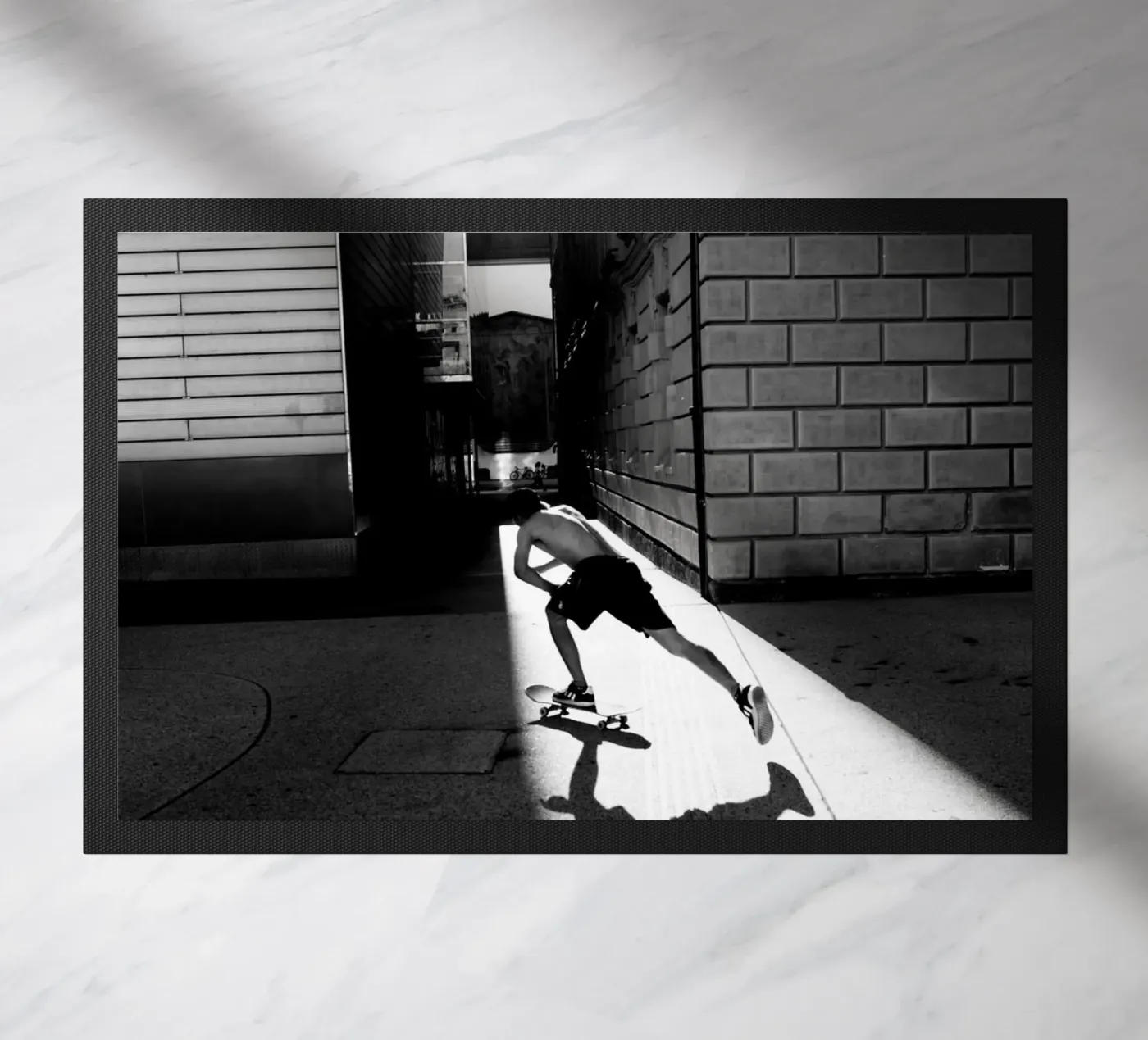 skater doormat by Jonas Klein