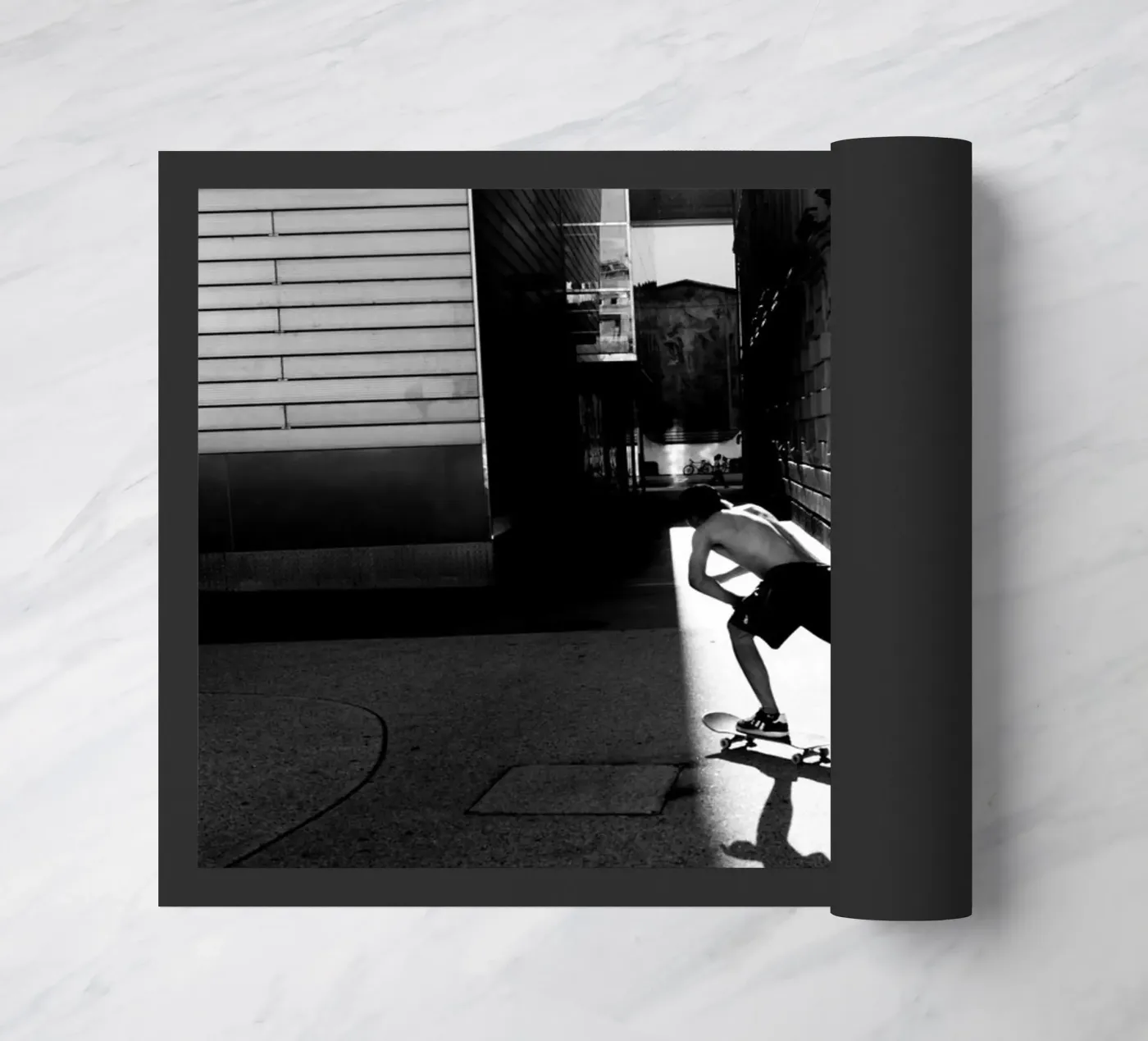 skater doormat by Jonas Klein