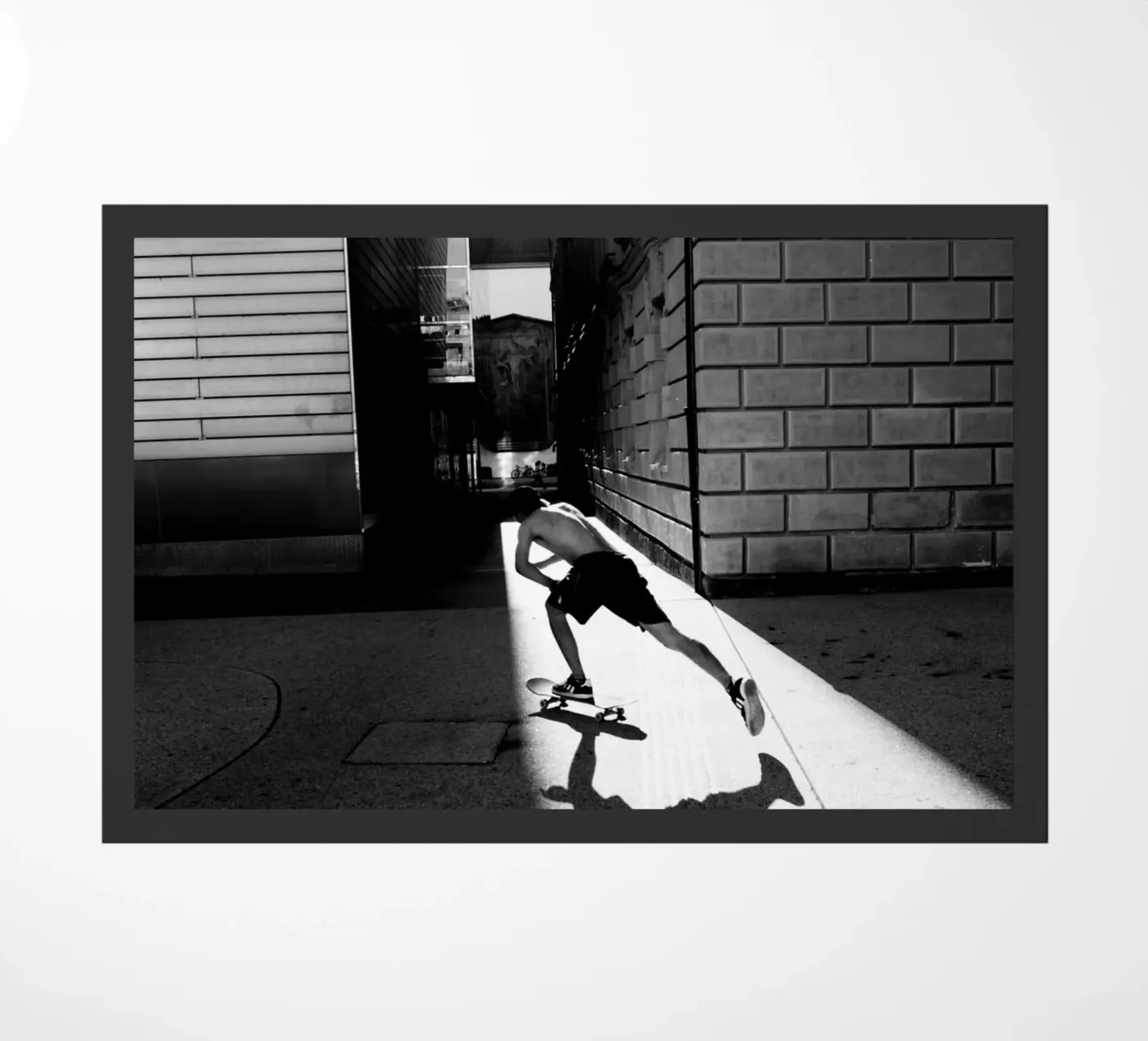 skater doormat by Jonas Klein