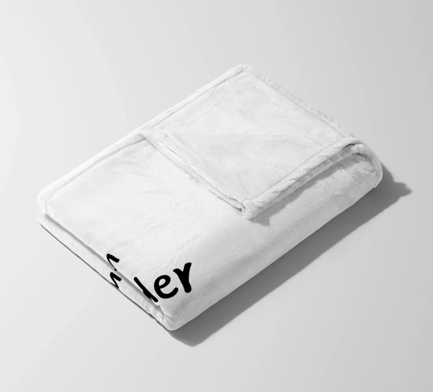 touch fleece blanket by FRICKE DESIGN