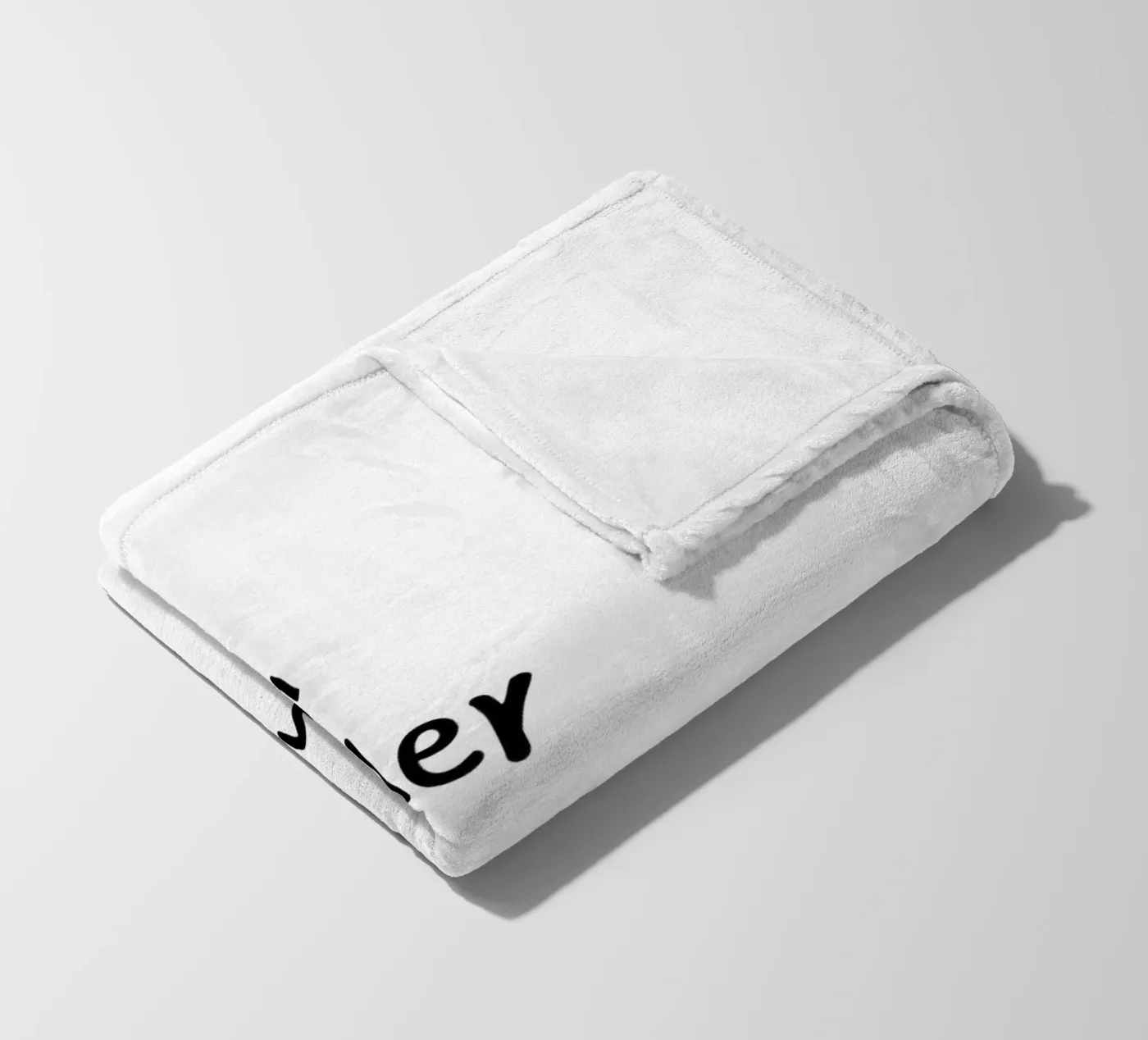touch fleece blanket by FRICKE DESIGN