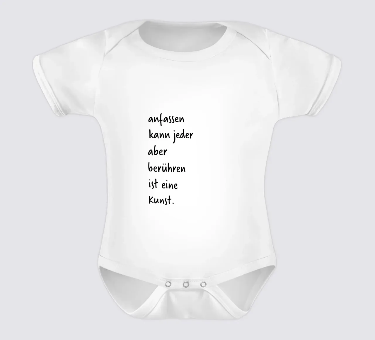 tocco. (per altre poesie visitate il mio profilo:) body neonato maniche corte da FRICKE DESIGN