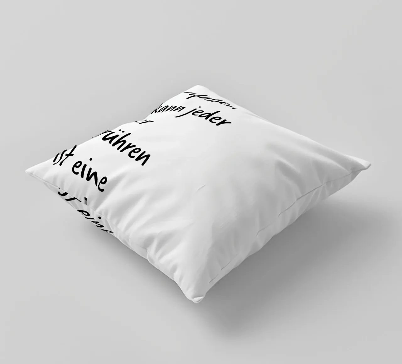 tocco. (per altre poesie visitate il mio profilo:) cuscino da FRICKE DESIGN