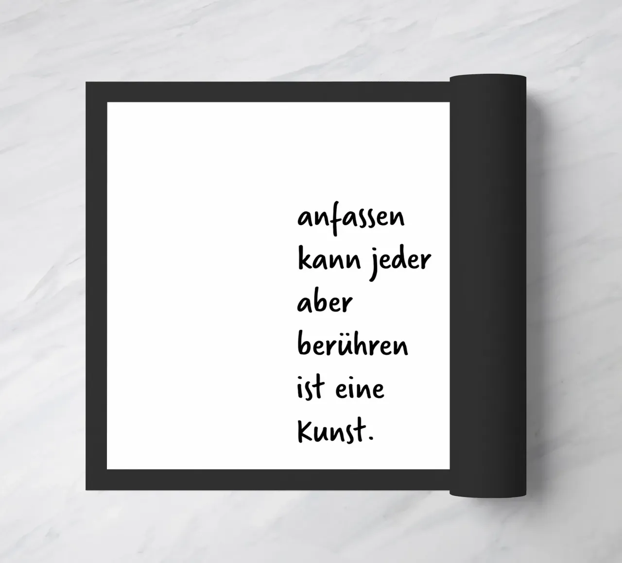 touch doormat by FRICKE DESIGN