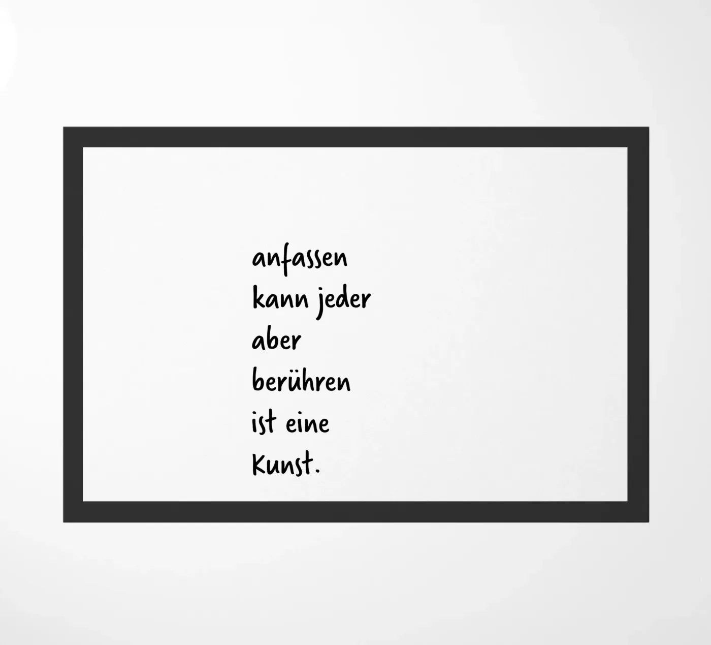 touch paillasson de FRICKE DESIGN