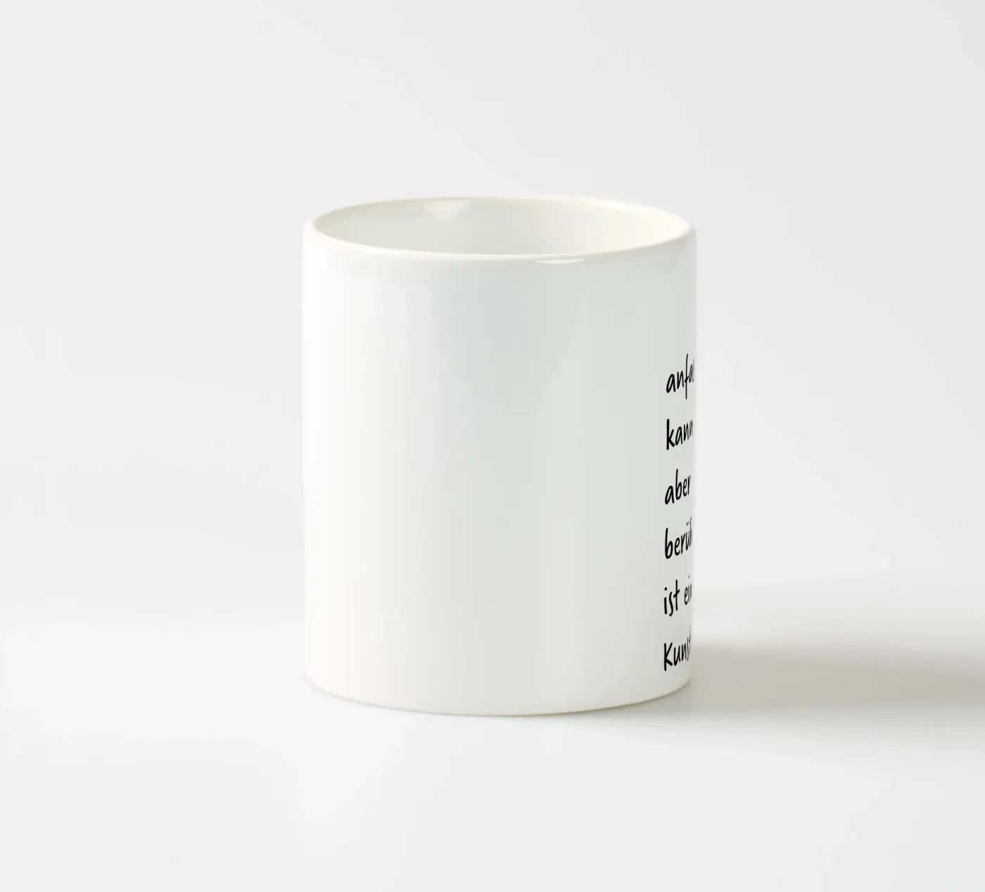 touch ceramic mug by FRICKE DESIGN