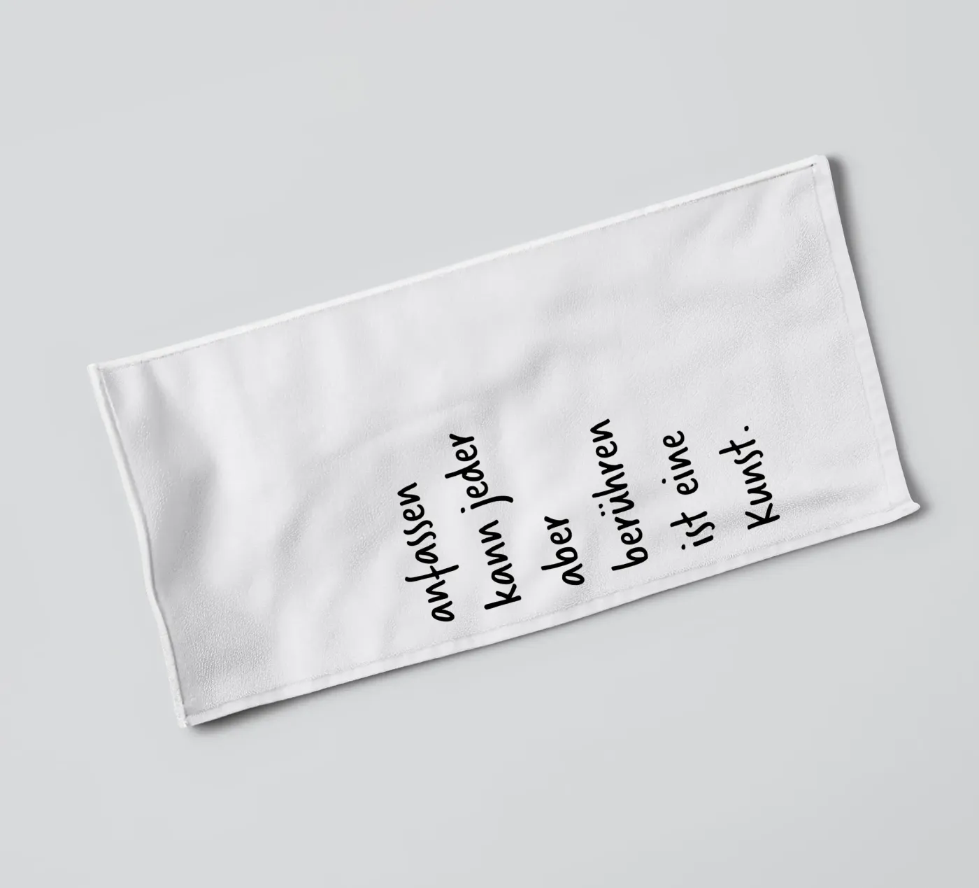 touch towel by FRICKE DESIGN