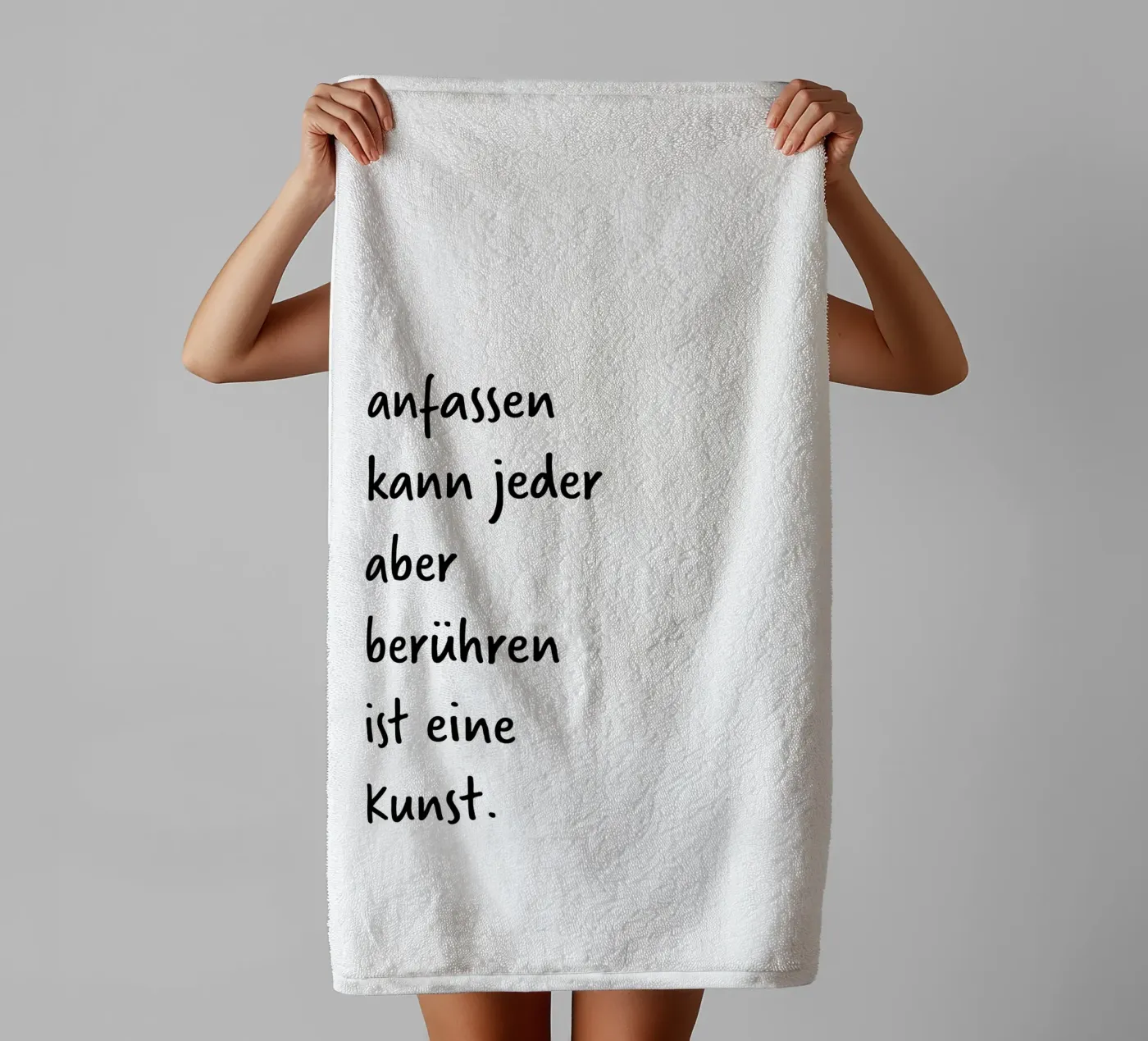 touch towel by FRICKE DESIGN