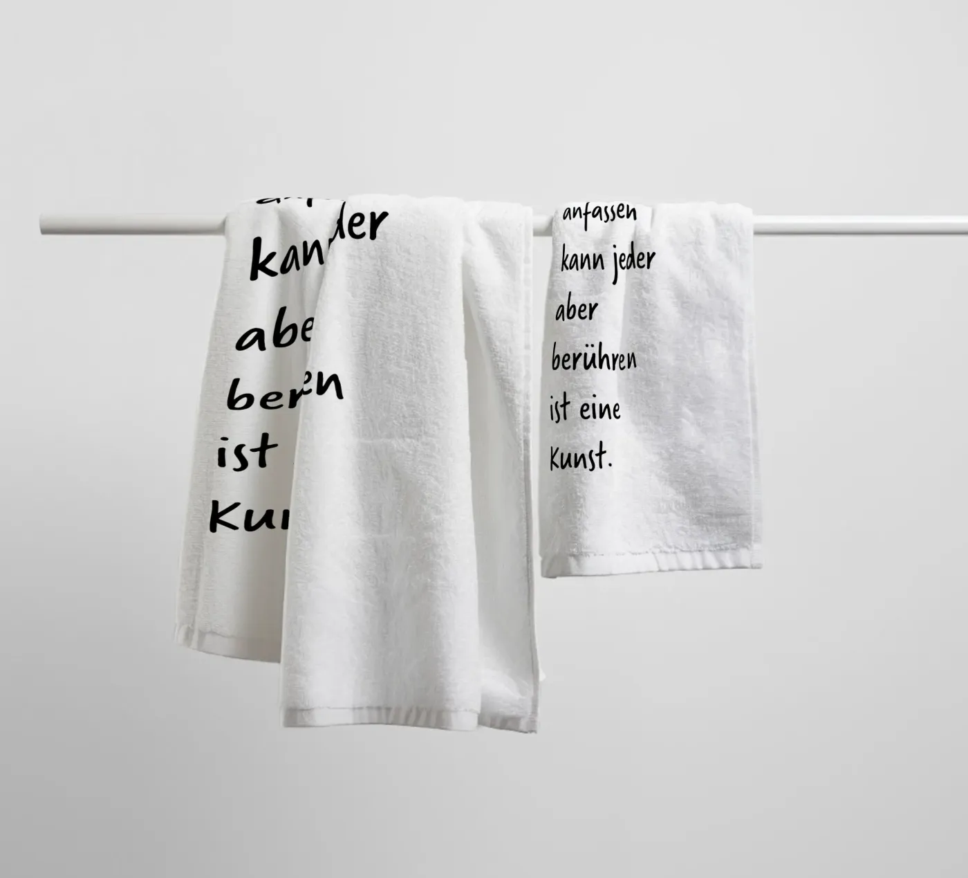 touch towel by FRICKE DESIGN