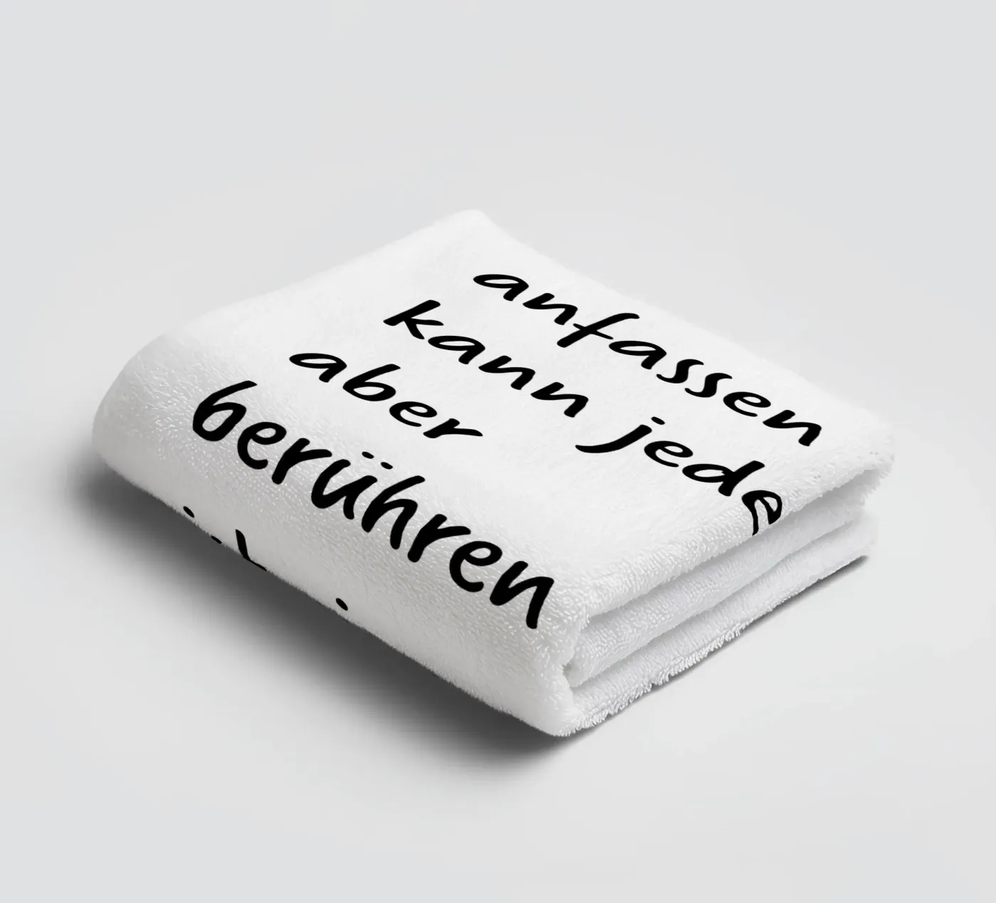 touch towel by FRICKE DESIGN