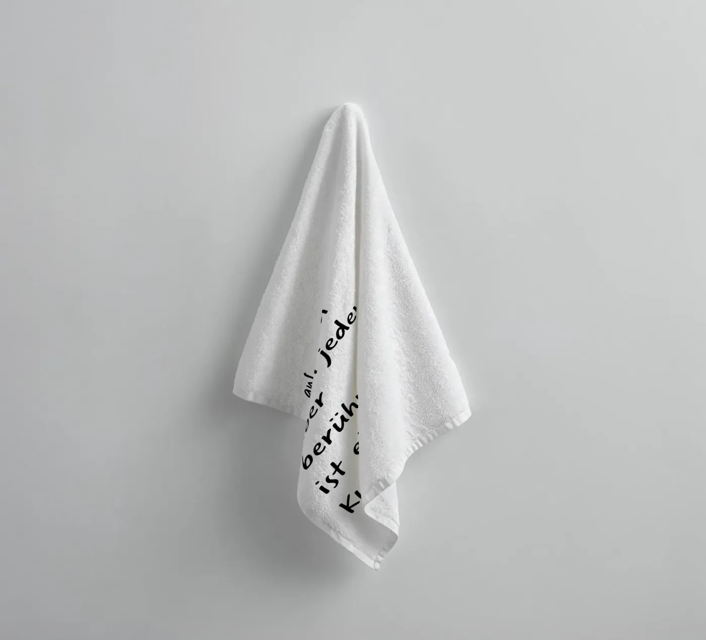 touch towel by FRICKE DESIGN