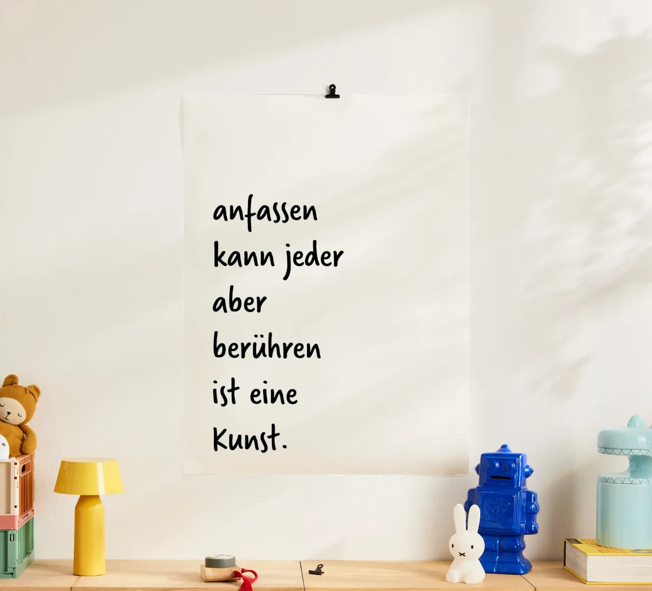 toccare poster da FRICKE DESIGN