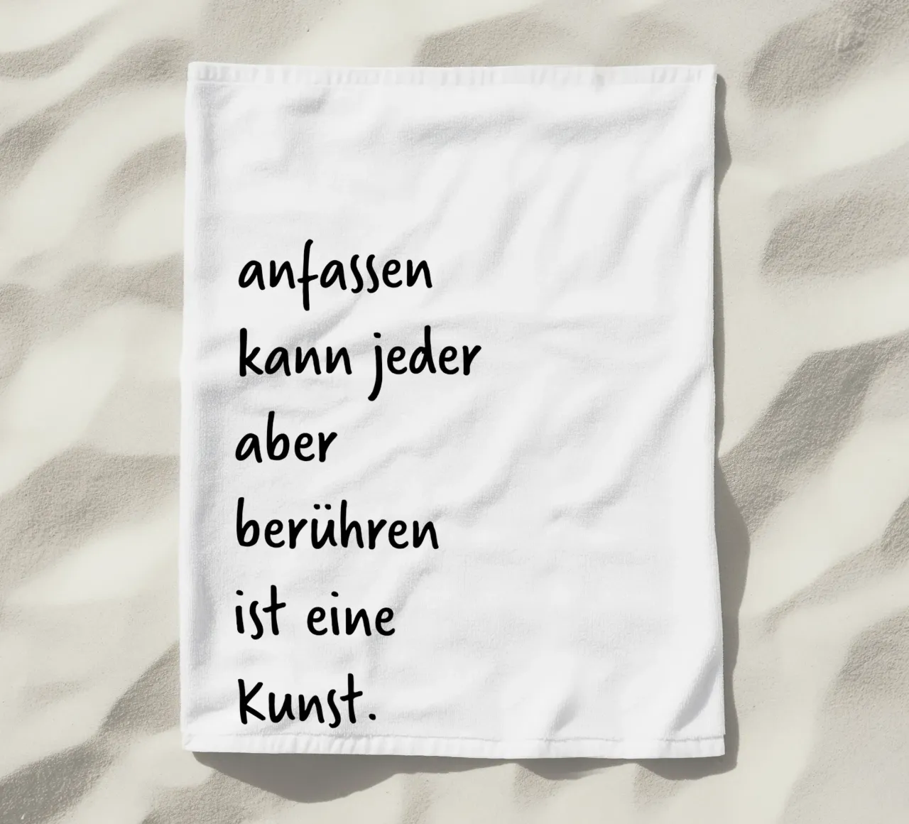 toccare telo mare da FRICKE DESIGN