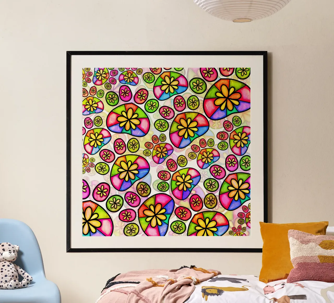 Doodle Paw Print Parade hahnemühle by Happy Littles