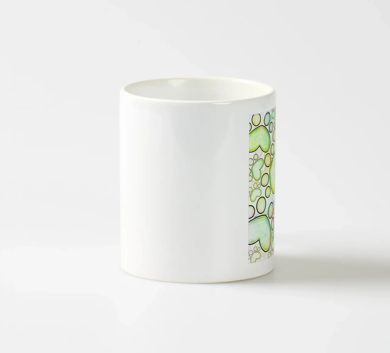 Sfilata di zampe a scarabocchio tazza in ceramica da Happy Littles