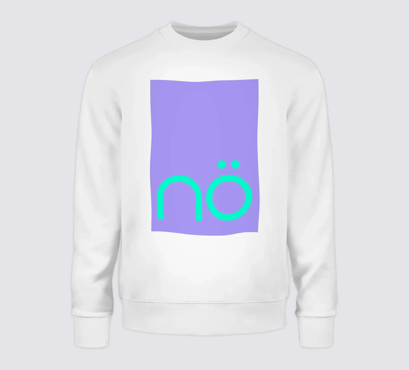 nö | Statement felpa da FRICKE DESIGN