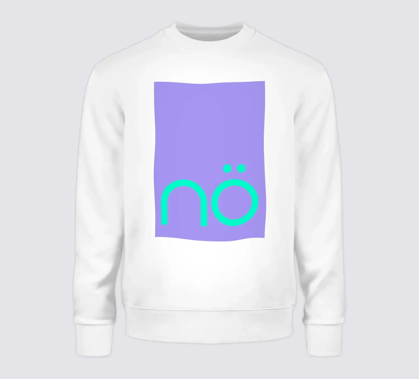 nö | Statement felpa da FRICKE DESIGN
