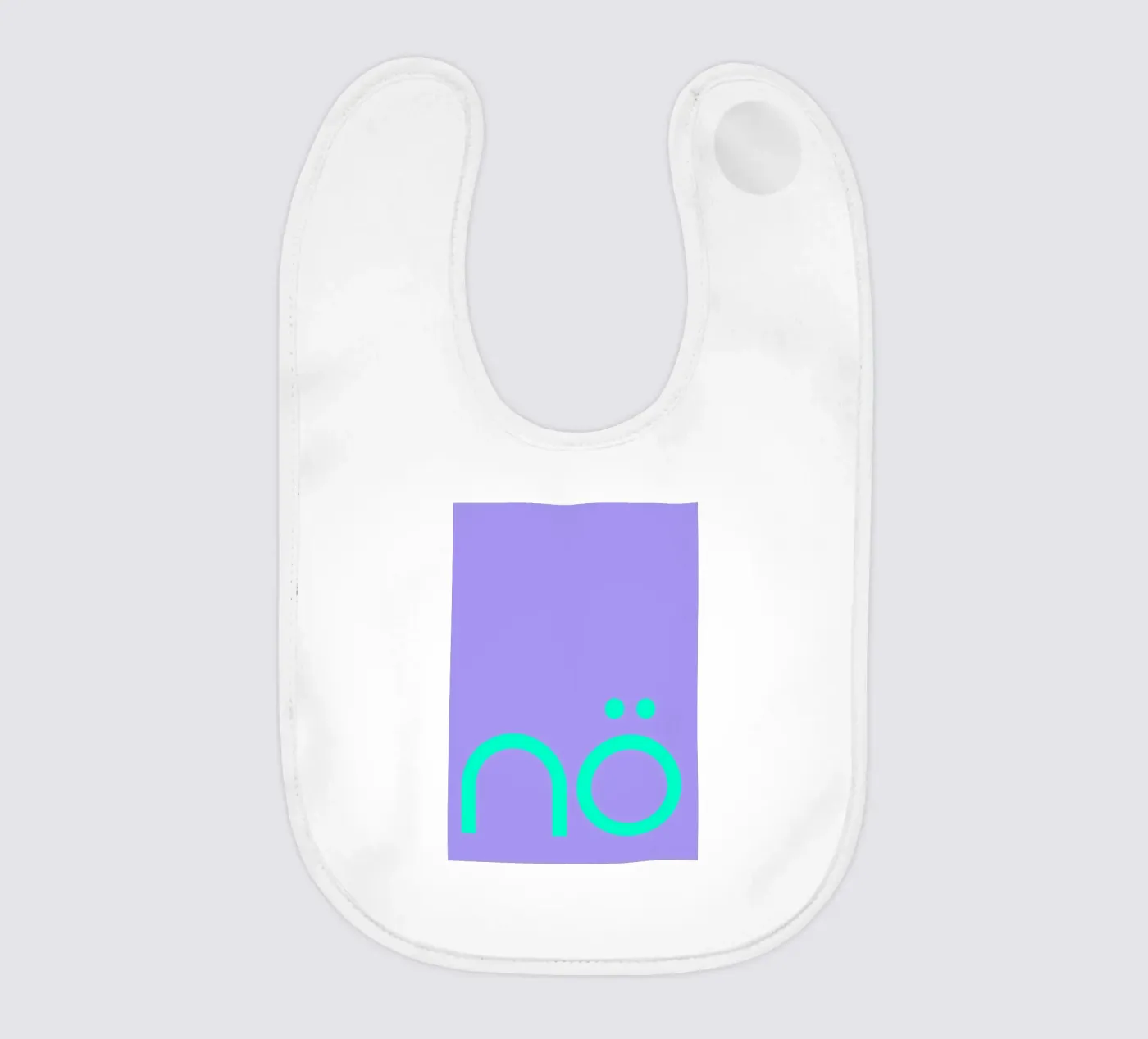nö | Statement bavaglino da FRICKE DESIGN