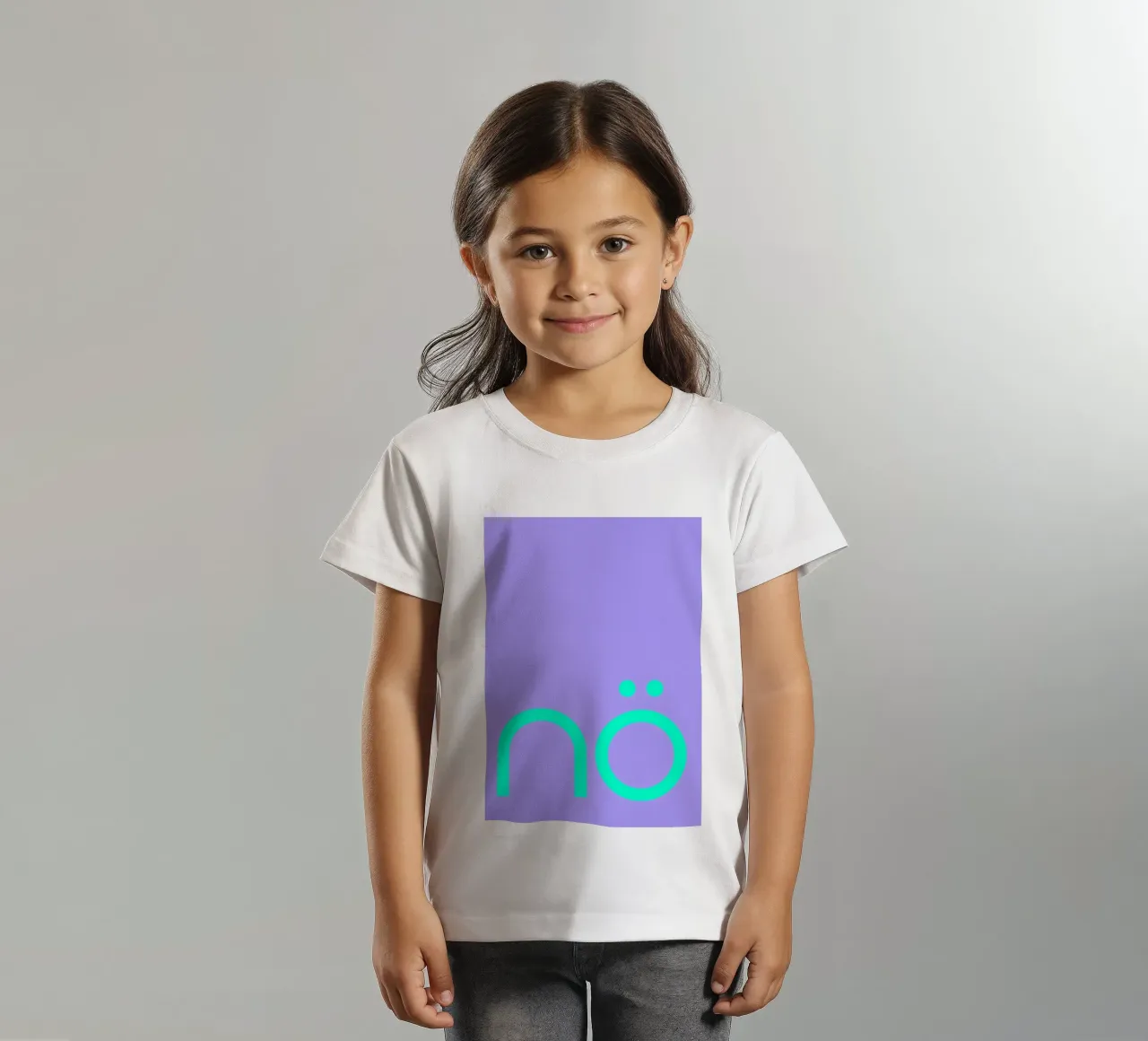 nö | Statement t-shirt bambini da FRICKE DESIGN