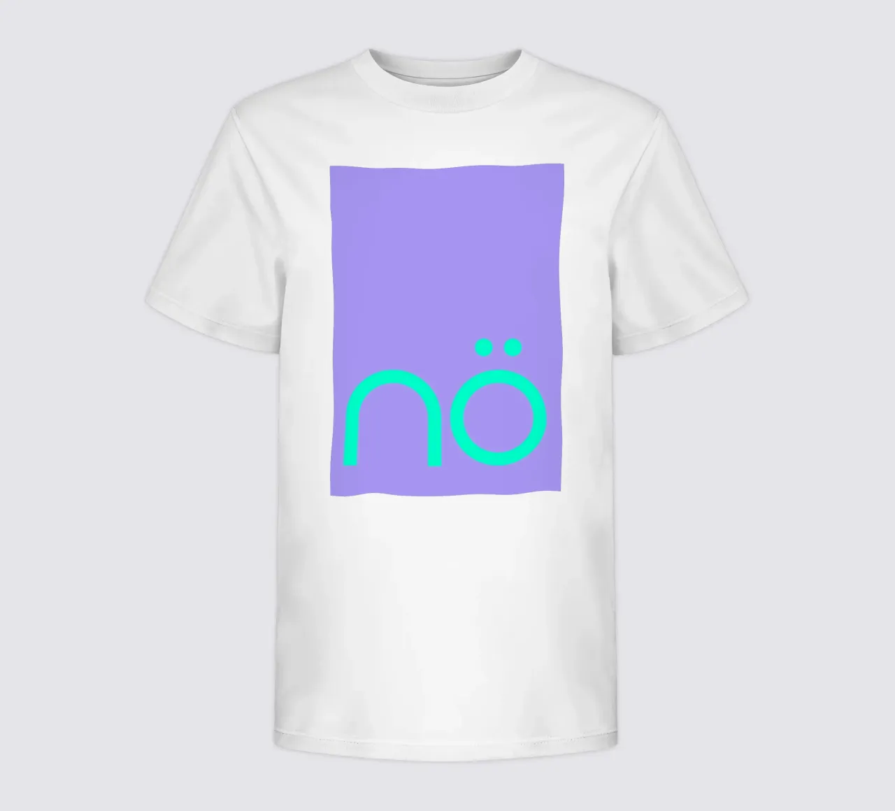 nö | Statement t-shirt bambini da FRICKE DESIGN