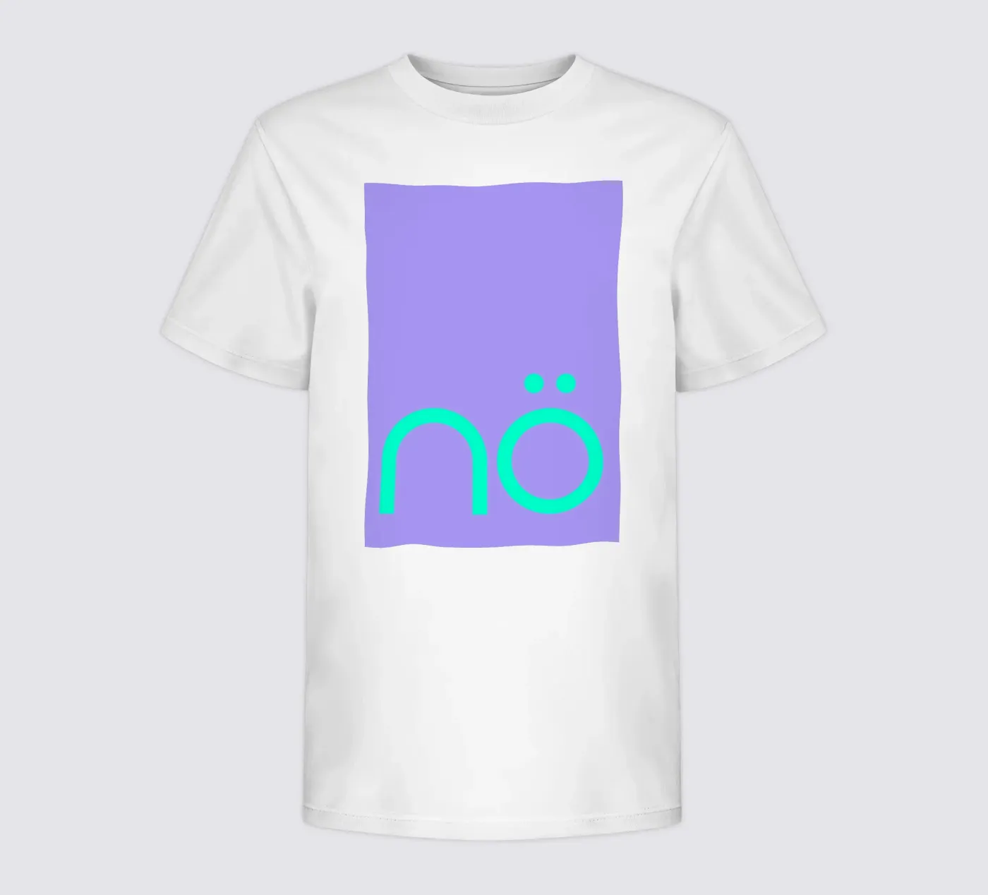 nö | Statement t-shirt bambini da FRICKE DESIGN