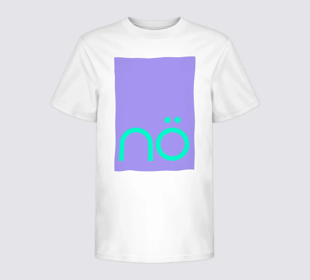 nö | Statement t-shirt bambini da FRICKE DESIGN