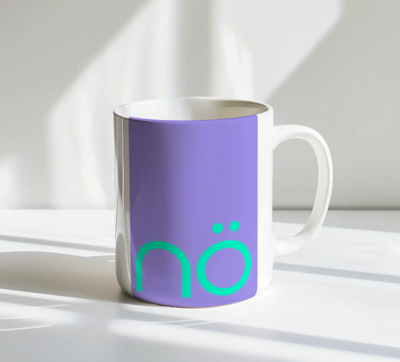 nö | Statement mug en céramique de FRICKE DESIGN