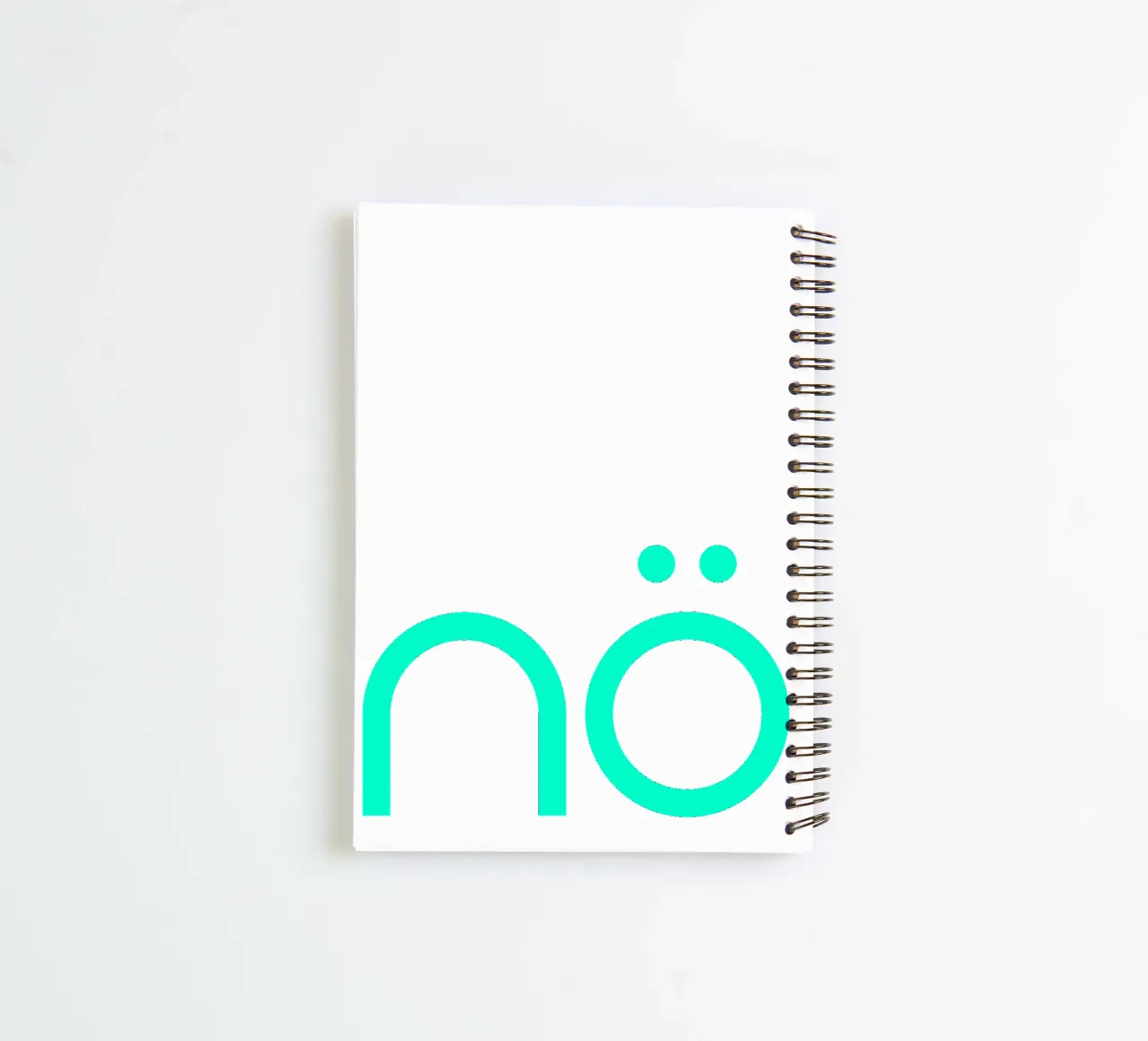 nö. (mehrere Varianten verfügbar) spiral notebook by FRICKE DESIGN