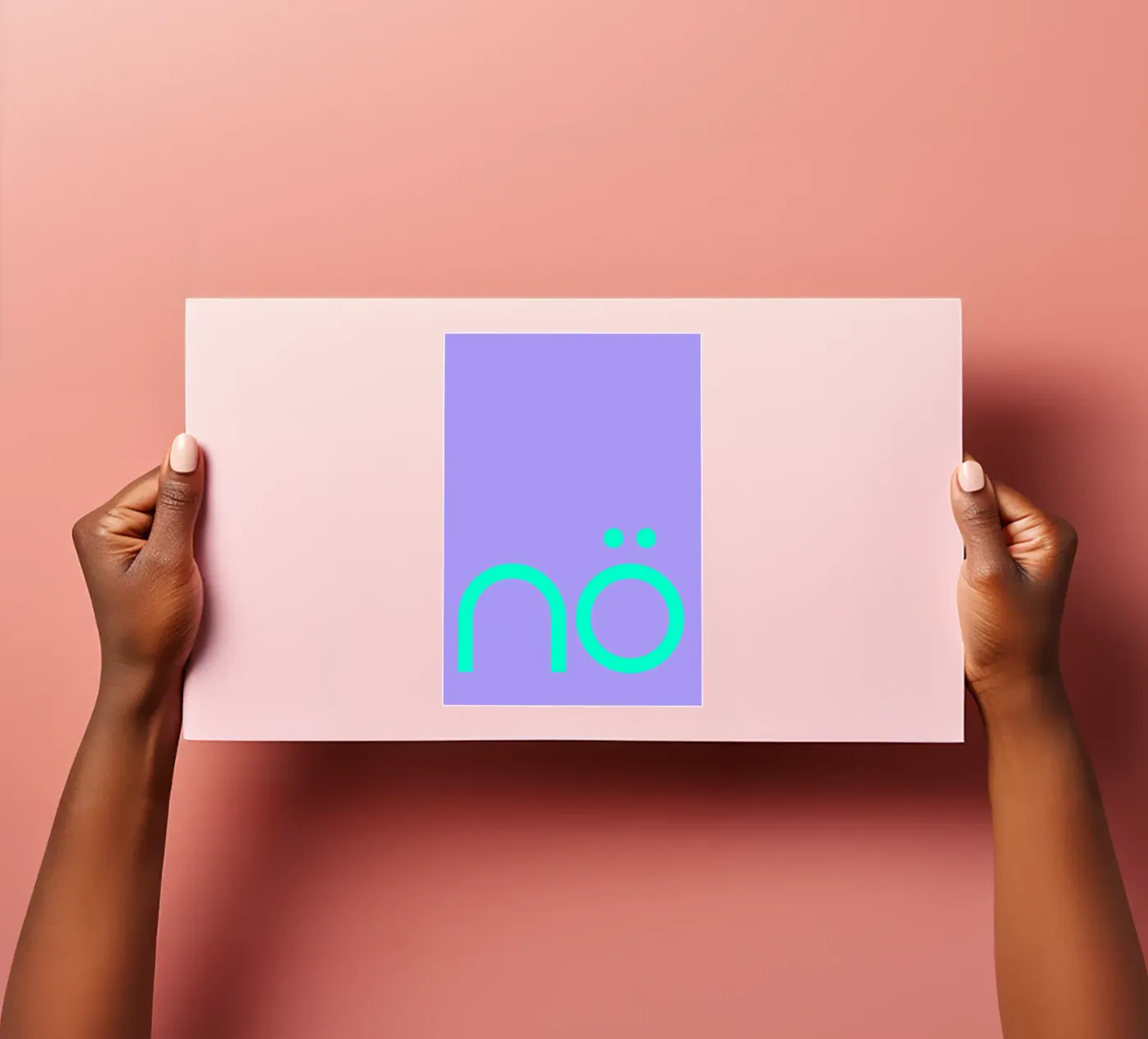 nö | Statement foglio adesivo da FRICKE DESIGN