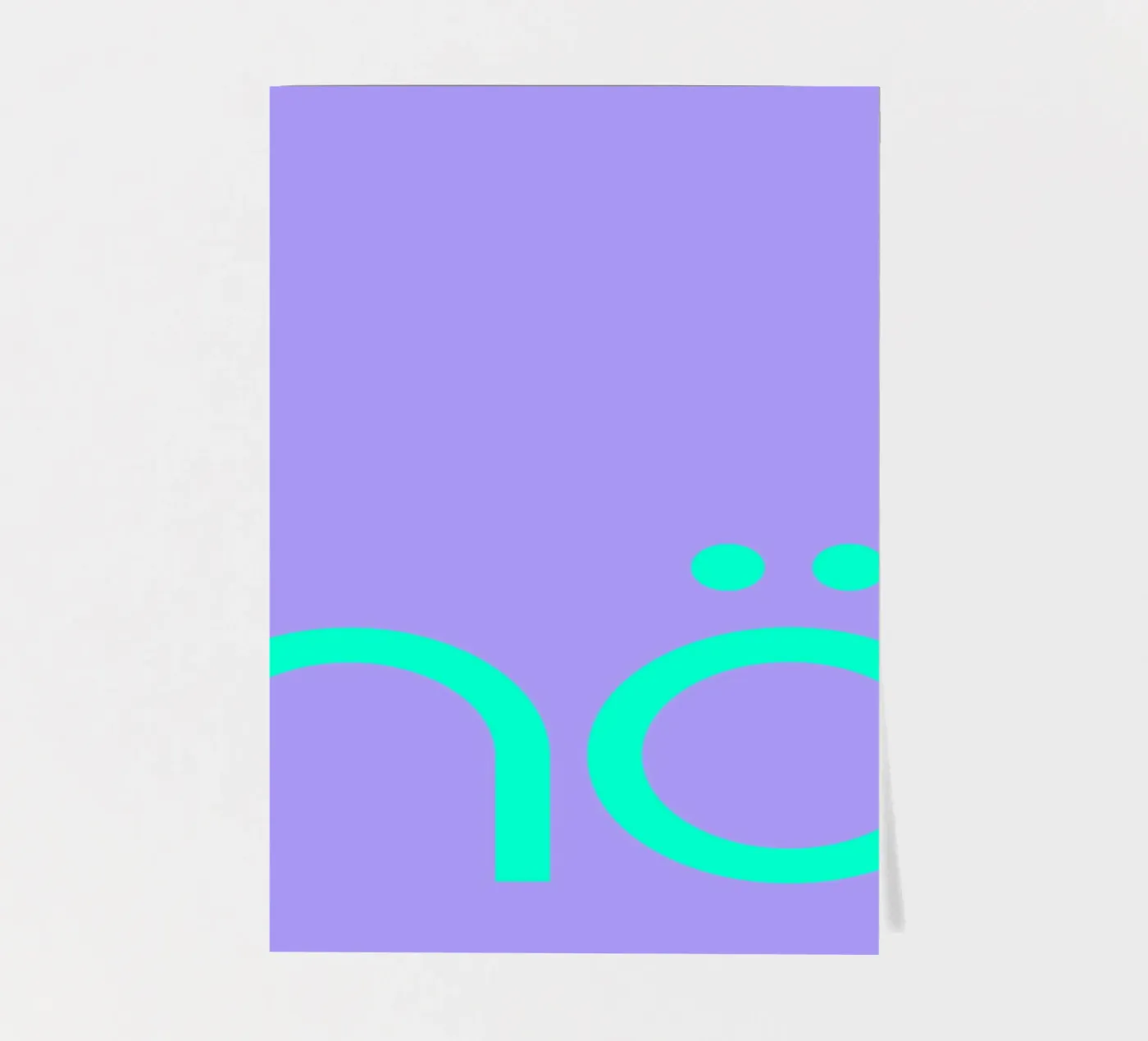 nö | Statement sticker sheet by FRICKE DESIGN